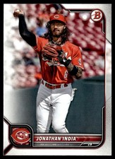 2022 Bowman Jonathan India Cincinnati Reds #52