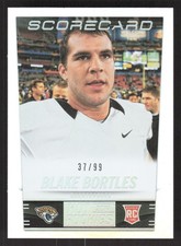 2014 Panini Hot Rookies #340 Blake Bortles Scorecard #/99