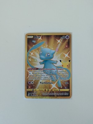Pokemon | Mew Shiny Gold | 025/025 | Celebrations | Deutsch | NM