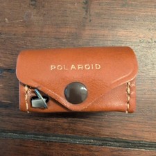 Vintage Polaroid Close Up Lens Kit 540 with Leather Case-Measure Tape