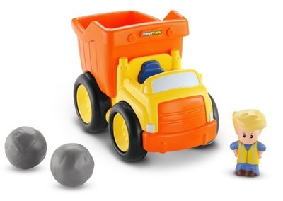 Fisher Price - Little People Deluxe Vehicles - Dump Truck (Bdy81)