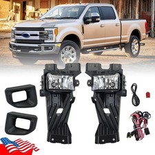 Faro antiniebla halógeno para parachoques delantero SuperDuty para Ford F250 F350 2020-2021 2022