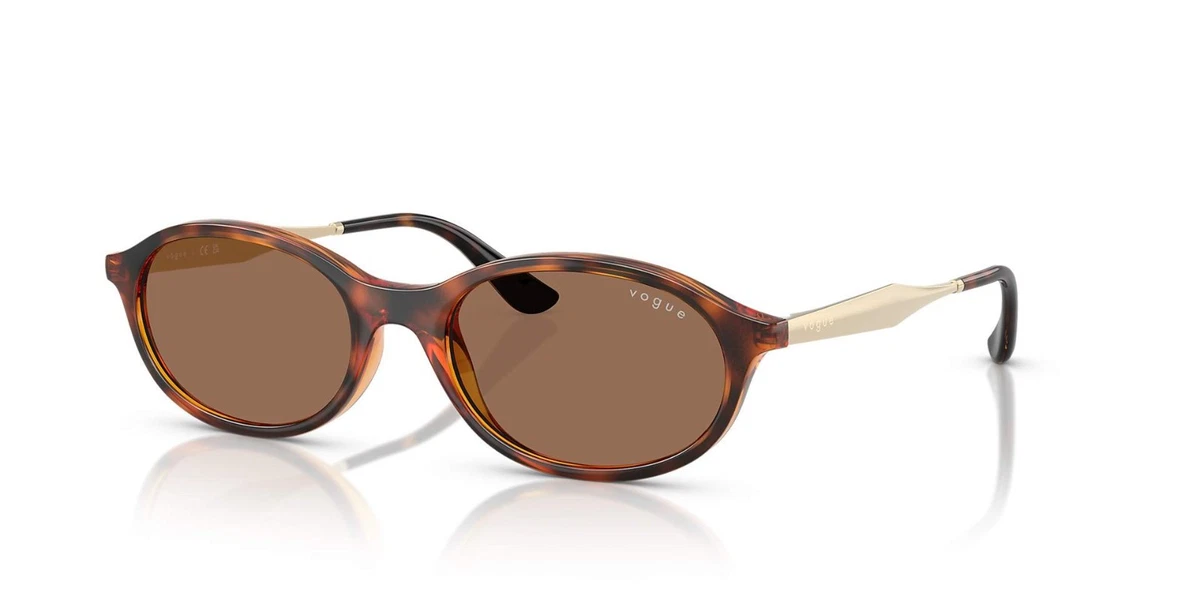 Vogue Sunglasses VO 4206-S‎ Gold Round Brown Gradient Lens Women Vogue Gold Round Sunglasses for Women for sale | eBay main image 2