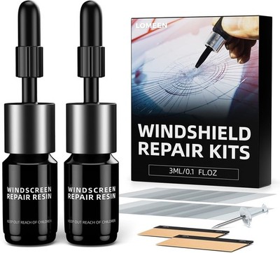 Windshield Crack Repair Kit, Nano Glass Crack Repair Liquid For Bulls Eye.