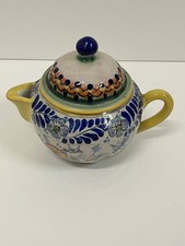 theiere , terre cuite vernissée , vintage