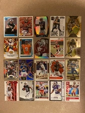 20 CARD LOT of Football Rookies!! Chase, Goff, Goedert, Kupp  *Nice Lot