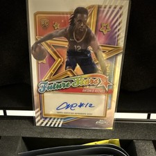 2024 Topps Chrome Antonio Reeves Future Stars Rookie Auto  