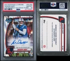 🔥👀Jaxson Dart 2024 Bowman Chrome Stealth SSP Auto Psa 10🔥 RARE ON CARD