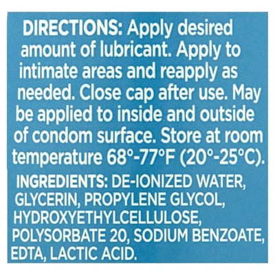 Equate Personal Lubricant Jelly, 8 oz, Compare to K-Y Jelly Personal  Lubricant