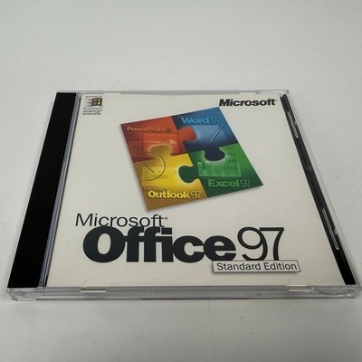 Microsoft Office 97 Standard UPGRADE - Word Excel PowerPoint Access Outlook