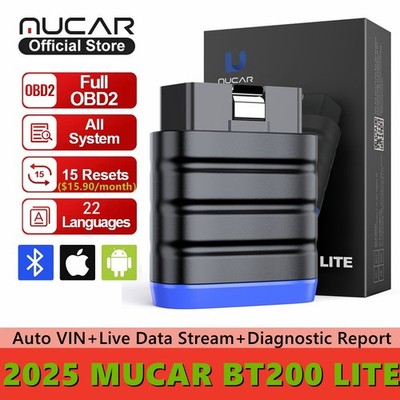 MUCAR BT200 LITE OBDII Code Reader Auto Diagnostic Tool Scanner for Android/IOS