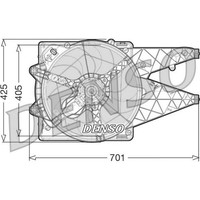 Denso DER09101 LüFter MotorküHlung FüR Fiat Doblo 263