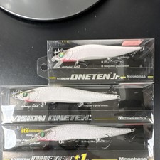 Megabass Vision Oneten Jr., Oneten USA Jerkbait Suspending White Butterfly