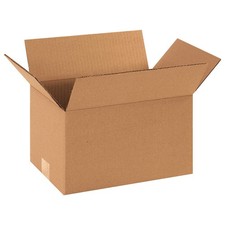 GRAINGER APPROVED 11R207 PK 25 Shipping Box,12x8x7 in 11R207