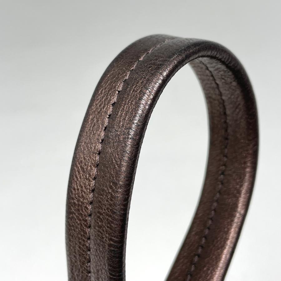 PRADA Tote Bag Shoulder Bag Bronze Leather 32cm #BS1576 thumbnail 6