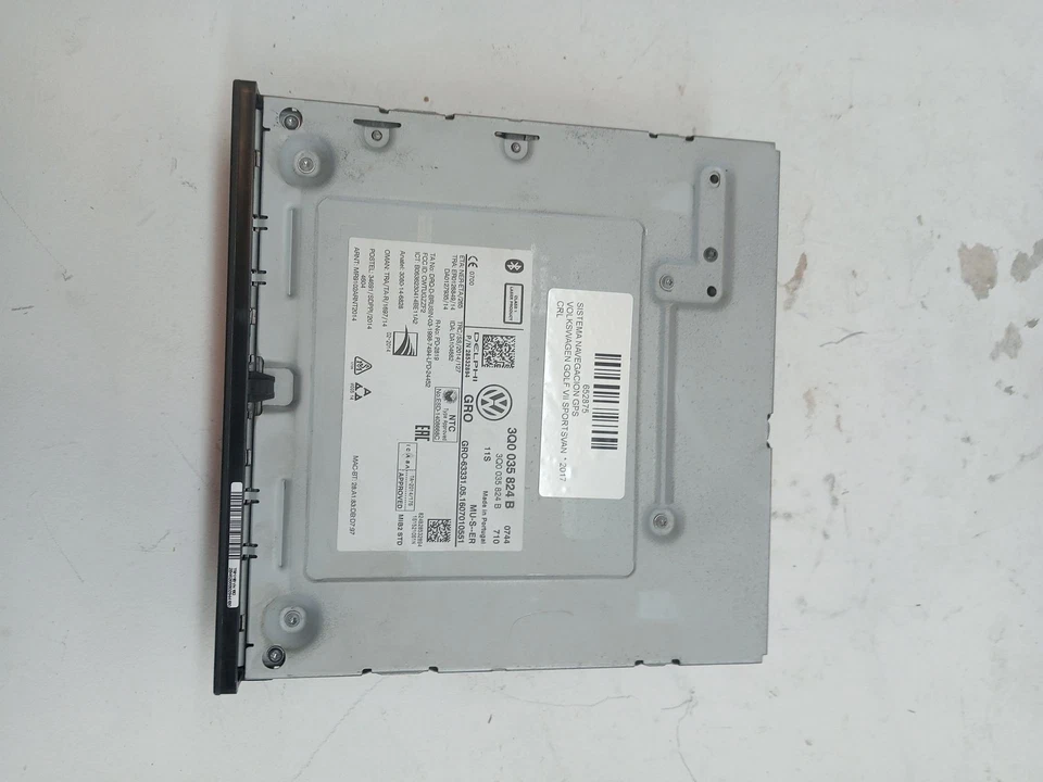 3Q0035824B SISTEMA NAVEGACION GPS / 3Q0035824BX / 652875 PARA VOLKSWAGEN GOLF VI - Imagen 2 de 4