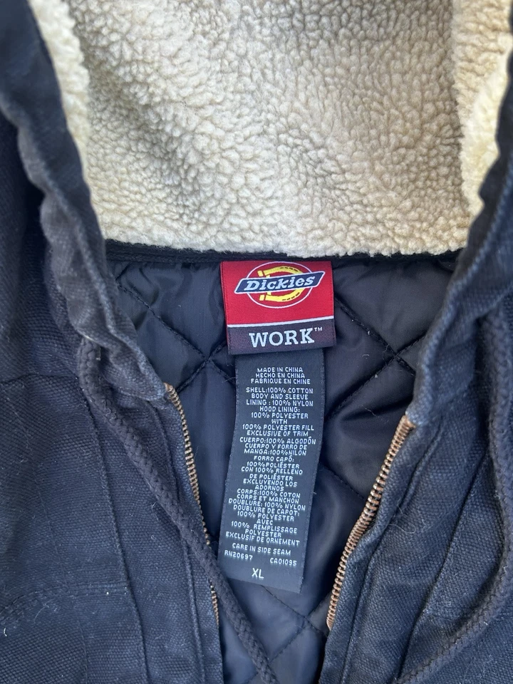 Dickies Jacket Lined Hooded Full Zip - Image 3 of 4