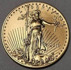 2016 $25 American Gold Eagle 1/2 oz Brilliant Uncirculated