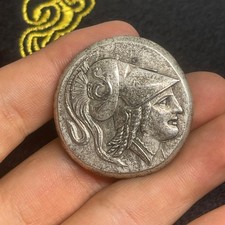 Wonderful Ancient Roman Greek Bronze Coin Intaglio In Excellent Condition