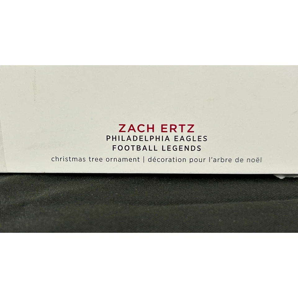 Hallmark Keepsake Zach Ertz Philadelphia Eagles Football Legends 2019 adorno Foto 4 de 4