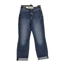 Signature By Levi Strauss Women's Jeans Size 6 Mid-Rise Stretch Boyfriend NWT 57