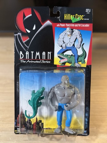 NEW Killer Croc Batman Animated Series SEALED Figure Kenner 1994 Vintage