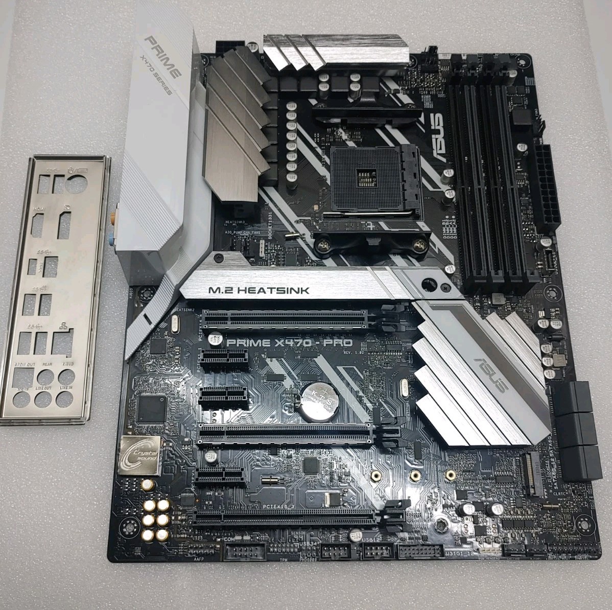 ASUS PRIME X470-PRO AMD AM4 DDR 4 ATX Motherboard (Up to Ryzen