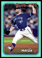 2024 Topps Update Tim Mayza #US203 Aqua Parallel Toronto Blue Jays