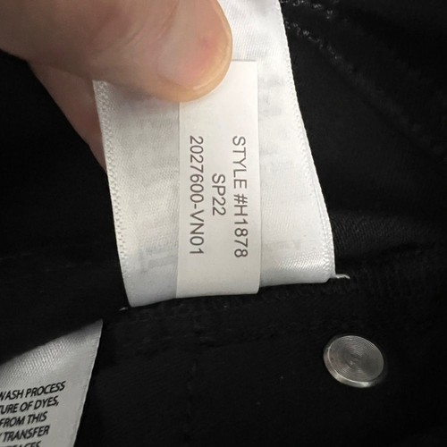 NEW J.Crew Black 9" High Rise Toothpick Versatile Classic Stretch Jeans Size 28 - Picture 10 of 10