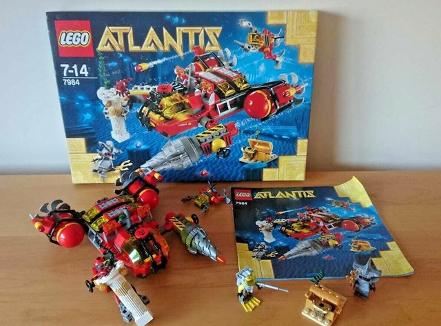 lego atlantis 7984
