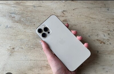 Apple iPhone 12 Pro Max - With Tiktok, CapCut, & Red note apps Silver (T-Mobile)