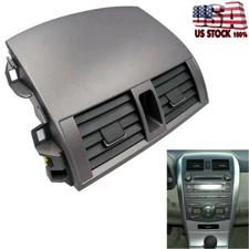 Car Center Dashboard Air Vent Outlet AC Panel Cover For Toyota Corolla 2008-2013