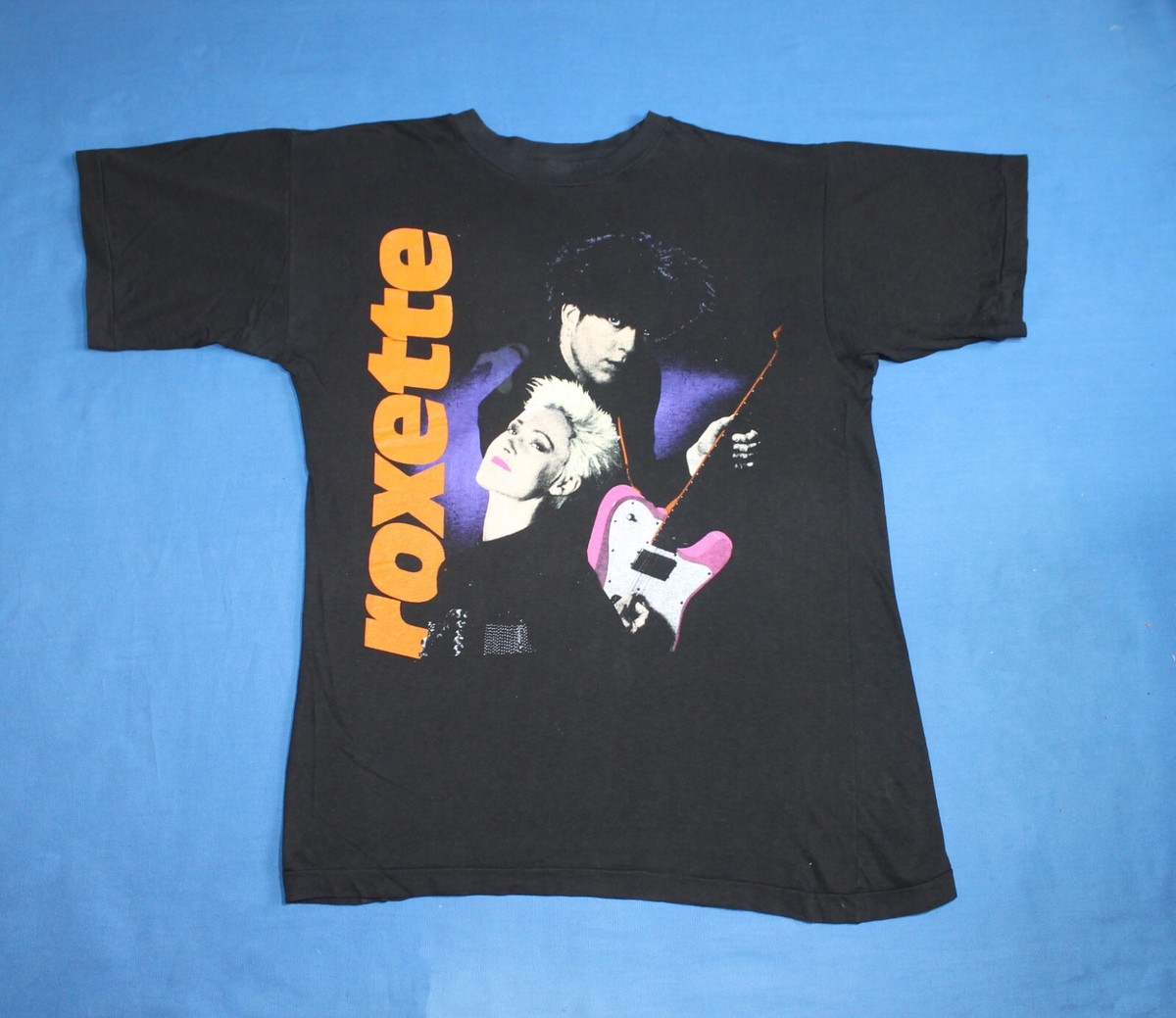 Vintage 90s Roxette Shirt Pop Rock Band Shirt Men's Tee Vintage 90s Roxette Shirt Pop Rock Band Shirt Men's Tee