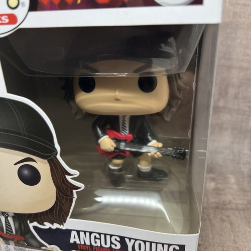 Funko Pop! Figura Vinilo Rocks AC/DC Angus Young #91: Caja Dañada - Imagen 10 de 10