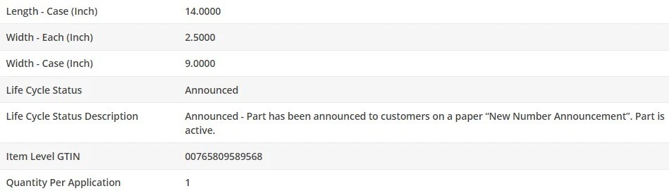 Filtro de aceite tipo OEM WIX para GMC JIMMY 1970-1982 L6-4,1 L Foto 4 de 4