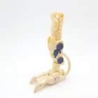 Vintage 1998 Transformers Beast Wars Transmetals 2 Dinobot Hasbro LEFT LEG