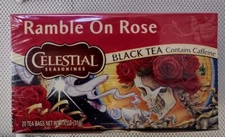 Rare Grateful Dead AJ Mashtay Celestial Seasonings Ramble on Rose Tea **SEALED**