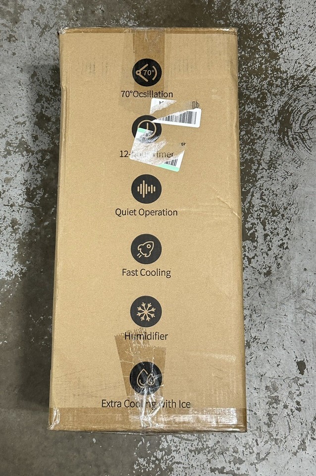 Portable Evaporative Air Cooler, JDAC66R, Swamp Cooler Air Conditioner eBay