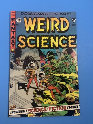Weird Science #1 VF 1990s EC REPRINT Gladstone Double Size Horror SciFi W Wood