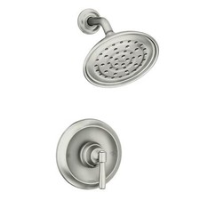 MOEN Halle 82971SRN Single Handle 1-Spray Shower Faucet 1.75 GPM in Spot Resist