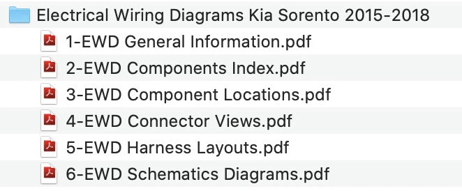 Kia Sorento 2015-2018 (UM)  manuale officina workshop manual on cd - Immagine 4 di 4