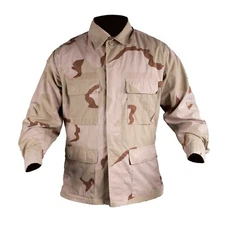 OIF II DCU DESERT CAMOUFLAGE UNIFORM JACKET COAT HOT WEATHER MEDIUM SHORT