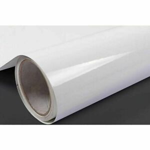 White Vinyl Wallpaper Roll Self Adhesive Furniture Wall ...