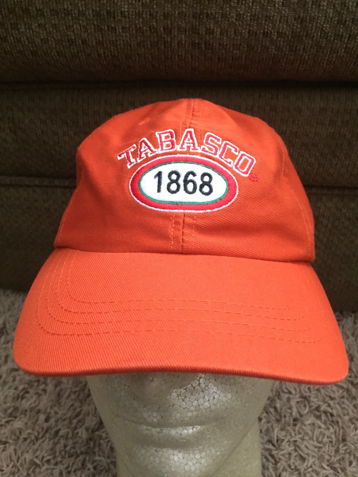 Tabasco 1868 Baseball Cap Trucker Hat Unique Retro Old School Vintage