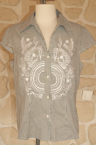 Chemise Loewe Vert taille 40 EU (tour de cou / collar) en Coton - 55770203