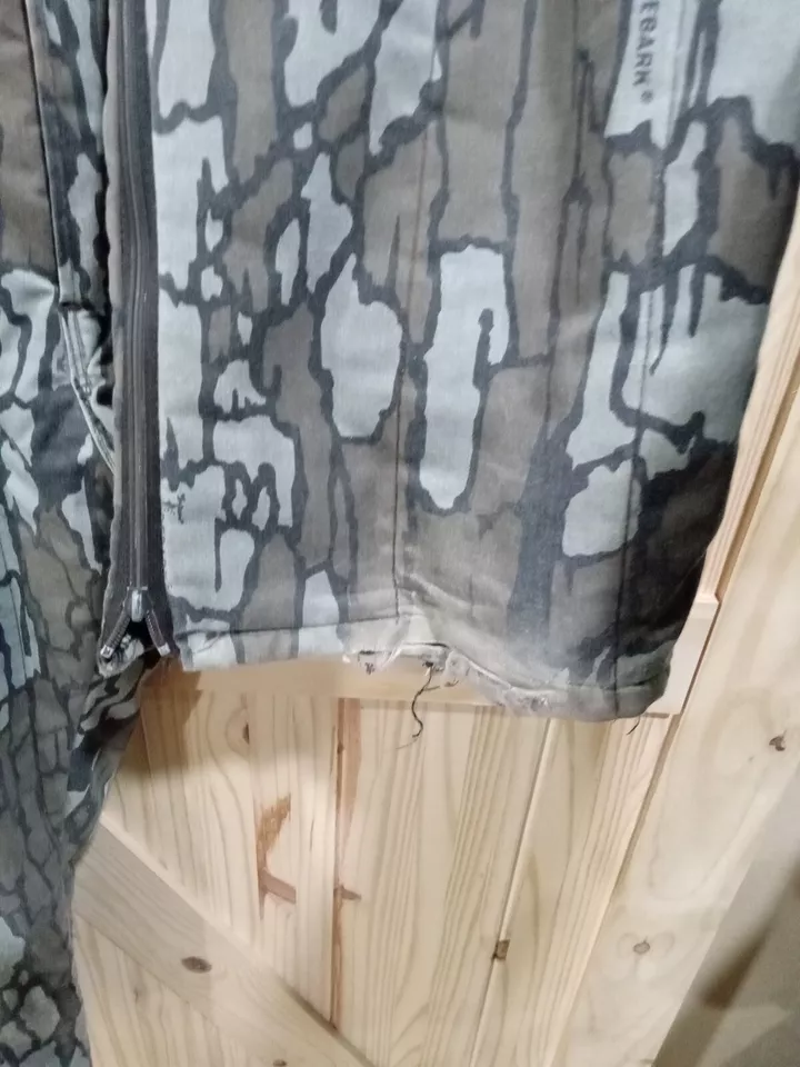 Red Head Mens L Reg Insulated Coveralls Crumley Trebark Camo Hunting  Blue Bill - Image 4 of 4