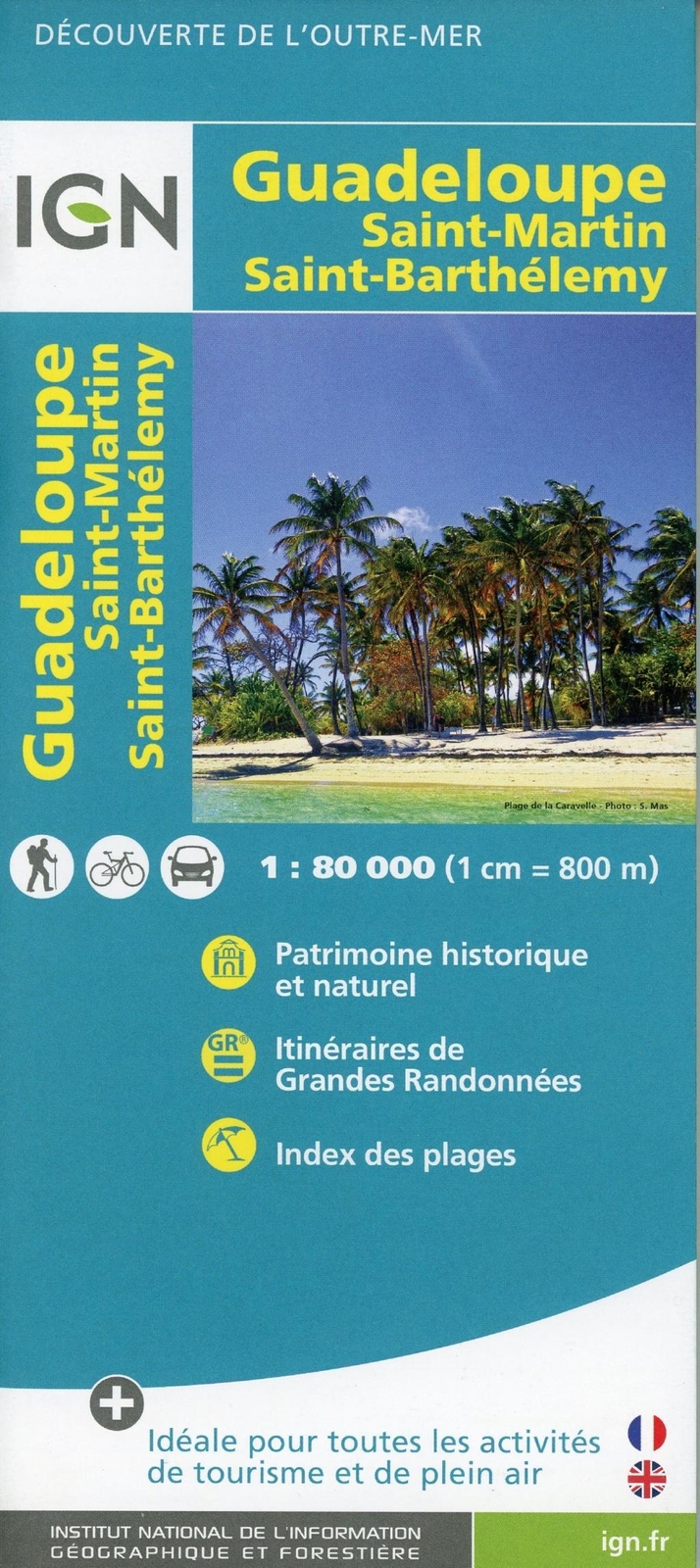 Guadeloupe 1 : 80 000,