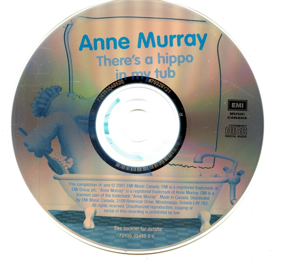 Anne Murray - There's A Hippo In My Tub - Image 3 of 3