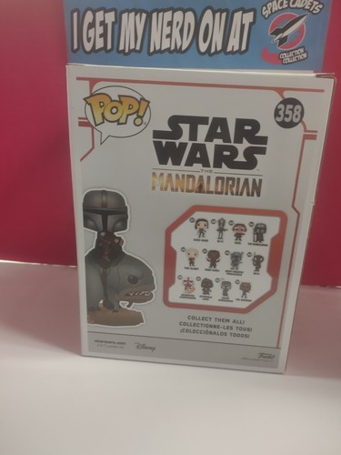 Star Wars The Mandalorian Funko Pop The Mandalorian On Blurrg #358 - 第 4/6 張圖片