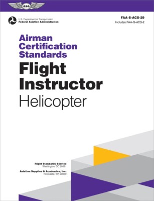 ASA Flight Instructor Helicopter ACS Softcover
